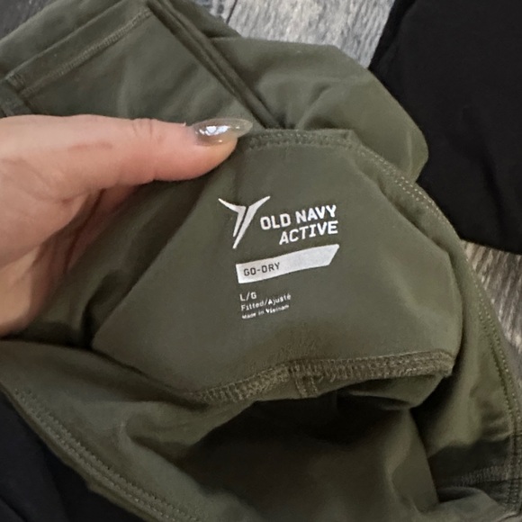 Set of 6 ethos and old navy Leggings Set - Camouflage, Green, and Black - Picture 4 of 15